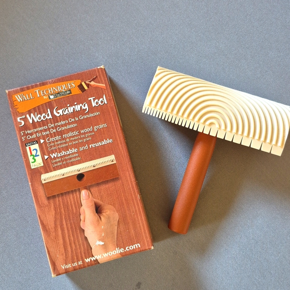 NIB Painting Tool, Wall Techniques By Woolie, Faux Wood Grain Pattern Striping